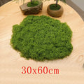 Green Fake Moss DIY Crafts Grass Artificial Moss Faux Preserved Moss Green Plant Home Room Garden Decor Landscape Fake Grass